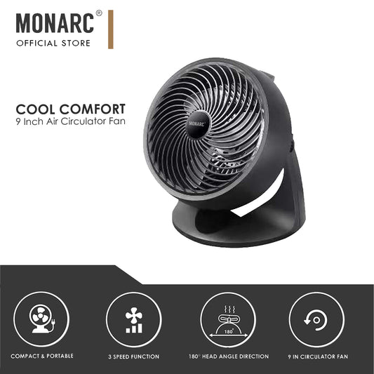 Cool Comfort 9 Inch Air Circulator Fan