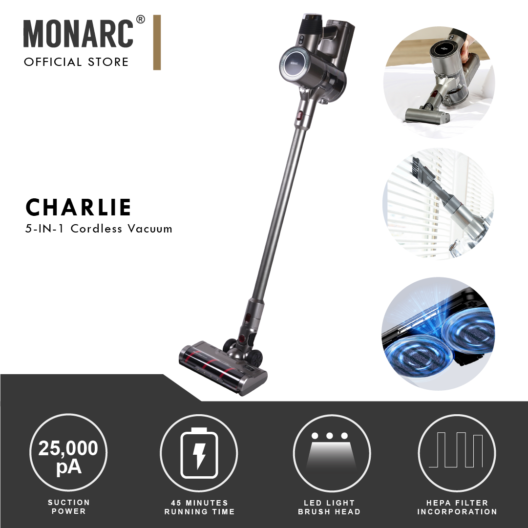 Charlie Cordless Vacuum + Power Drive Mop