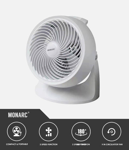 Cool Comfort 9 Inch Air Circulator Fan