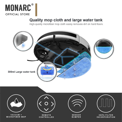 Botbot Robot Vacuum Cleaner + Mop