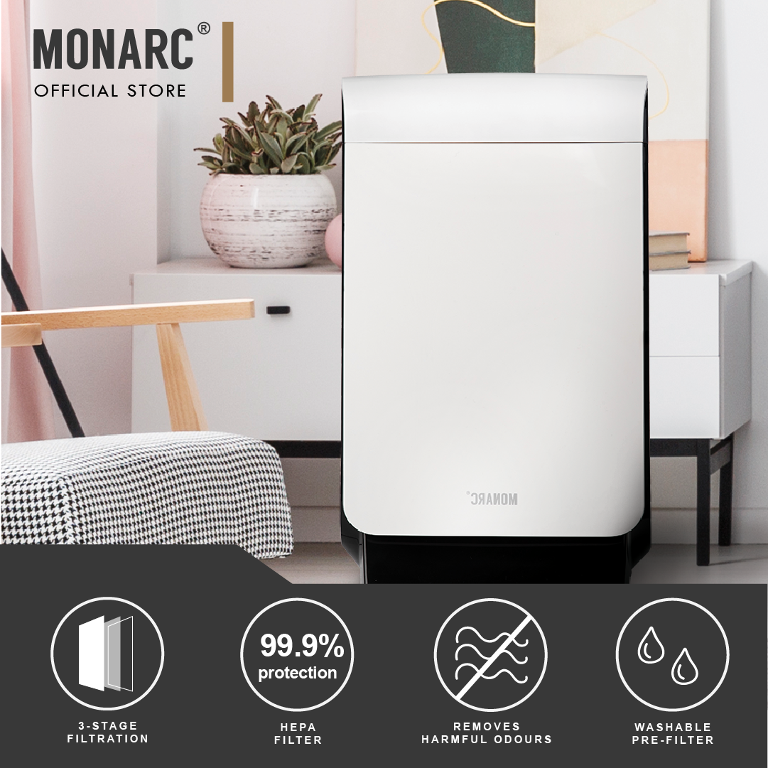 CleanAir Filter Set HEPA Carbon Filter Monarc.ph