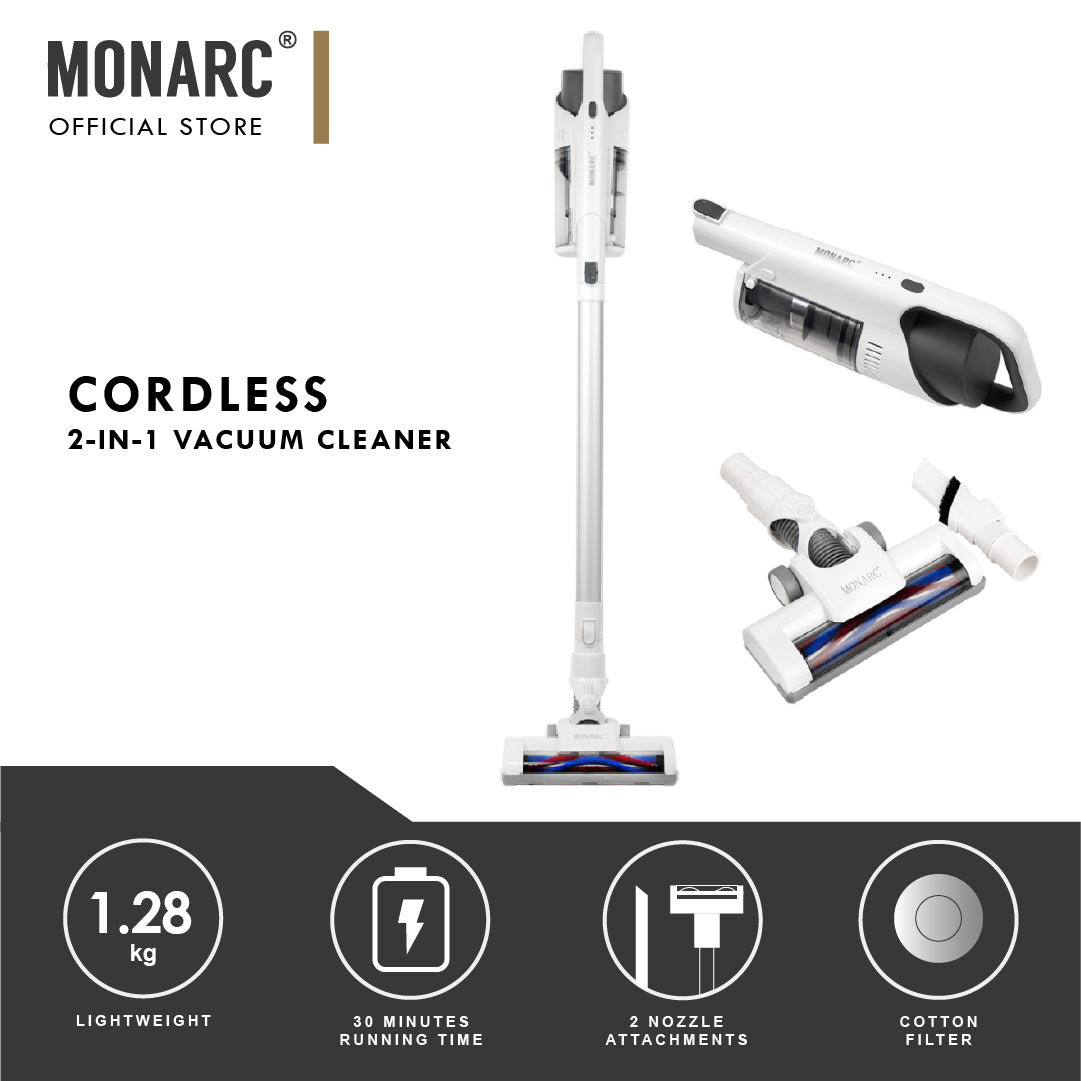 Monarc cordless stick vacuum review deals